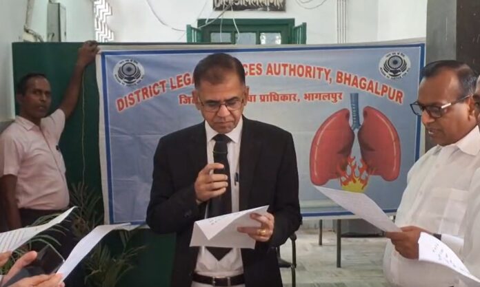 Bhagalpur व्यवहार न्यायालय ने World No Tobacco Day पर दिया विशेष संदेश