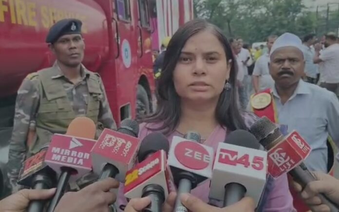 बोकारो स्टील प्लांट के सौजन्य से नगर सेवा भवन में मॉक ड्रिल का आयोजन