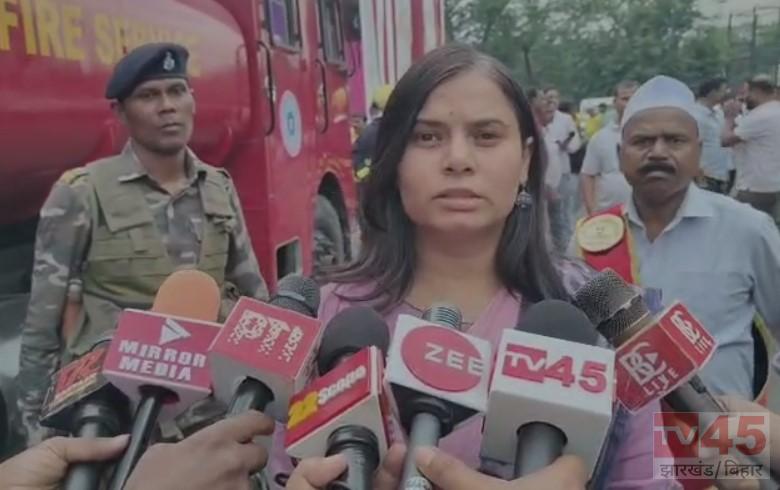 बोकारो स्टील प्लांट के सौजन्य से नगर सेवा भवन में मॉक ड्रिल का आयोजन