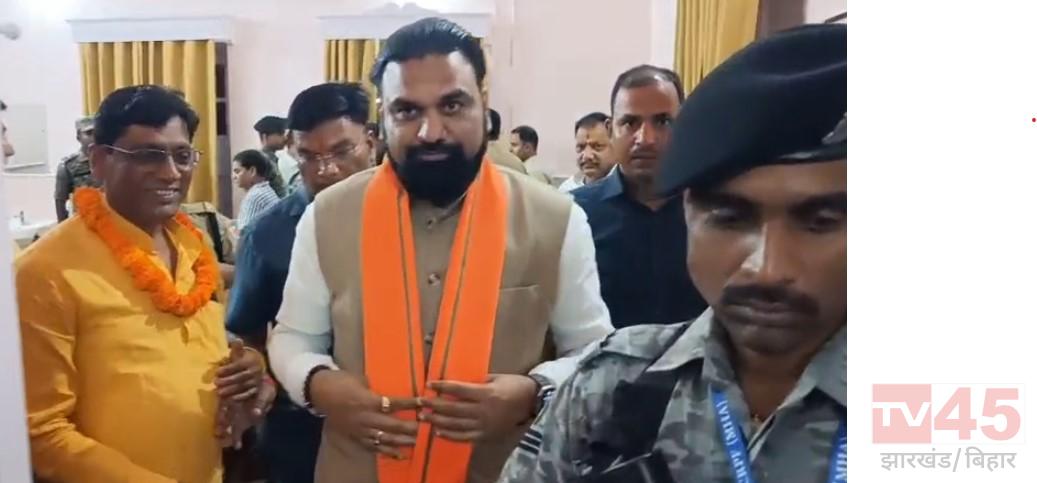 Munger निजी कार्यक्रम में हिस्सा लेने पहुंचे उप मुख्यमंत्री सम्राट चौधरी