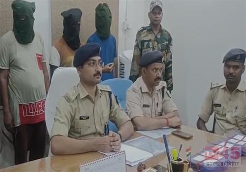 जामताड़ा में साइबर ठगी का भंडाफोड़, तीन आरोपी गिरफ्तार