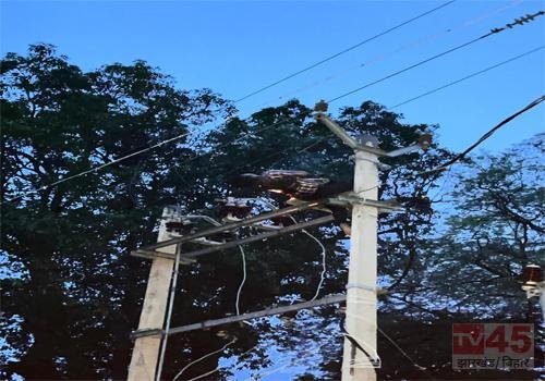 बिजली की करंट से सरस्वती शिशु विद्या मंदिर के शिक्षक की मौत