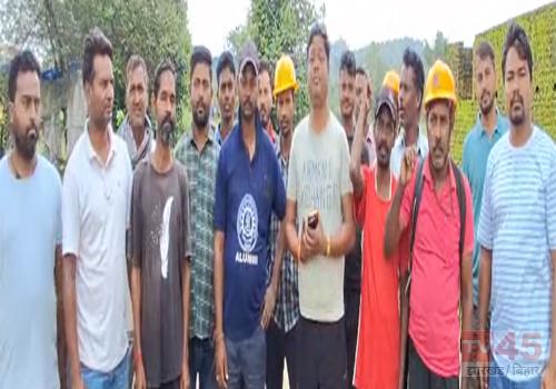 एनटीपीसी निर्माण कार्य का विस्थापित ग्रामीणों ने दिया समर्थन