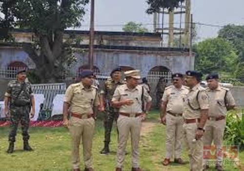 मोहर्रम को लेकर धनबाद पुलिस का मॉक ड्रिल