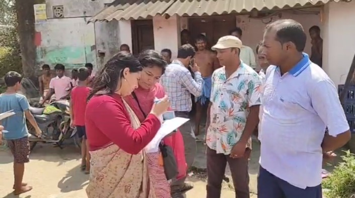 चंदनकियारी में खाद-बीज दुकानों की हुई जांच, आंगनबाड़ी केंद्र में पाई गई