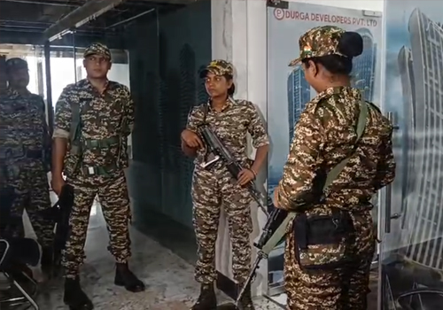 राजधानी में कई ठिकानों पर एक साथ ईडी की छापेमारी