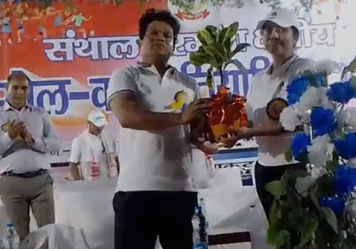 संथाल परगना क्षेत्रीय पुलिस खेलकूद प्रतियोगिता का शानदार आगाज