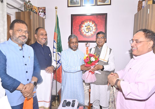 झारखंड बीजेपी के नवनियुक्त कार्यकारी अध्यक्ष बनें आदित्य साहू, बधाइयों का लगा तांता