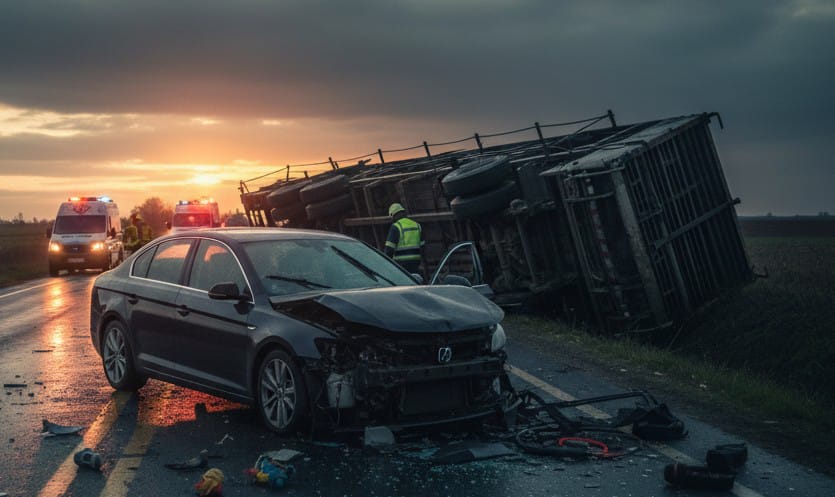 हाजीपुर में भीषण हादसा, 3 लोगों की मौके पर मौत