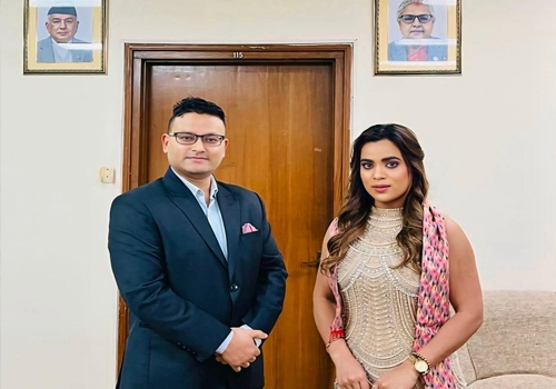 नेपाल-भारत-दुबई सांस्कृतिक सेतु, एक्ट्रेस शिवानी शर्मा की विशेष राजनयिक मुलाक़ात