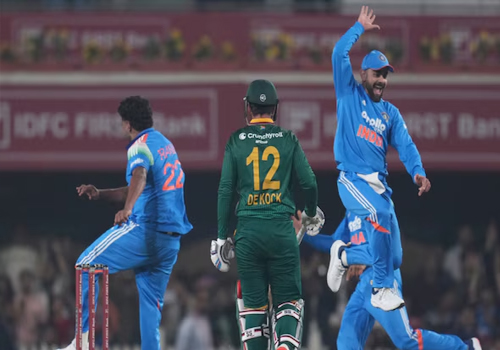 भारतीय क्रिकेट टीम ने साउथ अफ्रीका को 17 रन से हराया