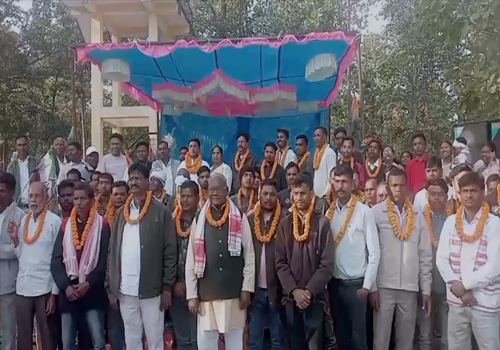 पालकोट में राजनीतिक भूचाल, भाजपा और झापा के बड़े नेता कांग्रेस में शामिल