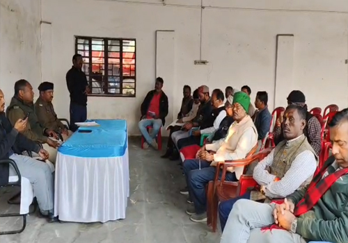 Jamtara में सरस्वती पूजा को लेकर शांति समिति की बैठक संपन्न