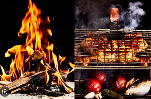 लकड़ी और कोयले पर बने खाने का स्वाद होता है अनूठा