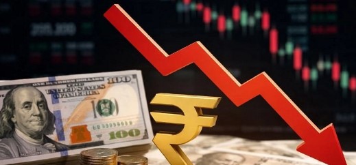 अमेरिकी डॉलर के मुकाबले रुपया रिकॉर्ड निचले स्तर पर