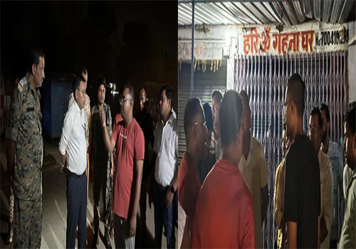 गुमला के घाघरा में करीब 1 करोड़ की लूट, थाने से महज 100 मीटर दूर अपराधियों ने आभूषण व्यापारी को लूटा