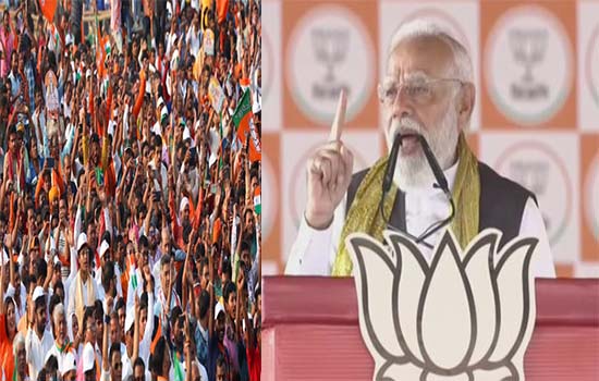 हल्दिया में पीएम मोदी की दहाड़, राज्य के लोगों को दी 6 गारंटी