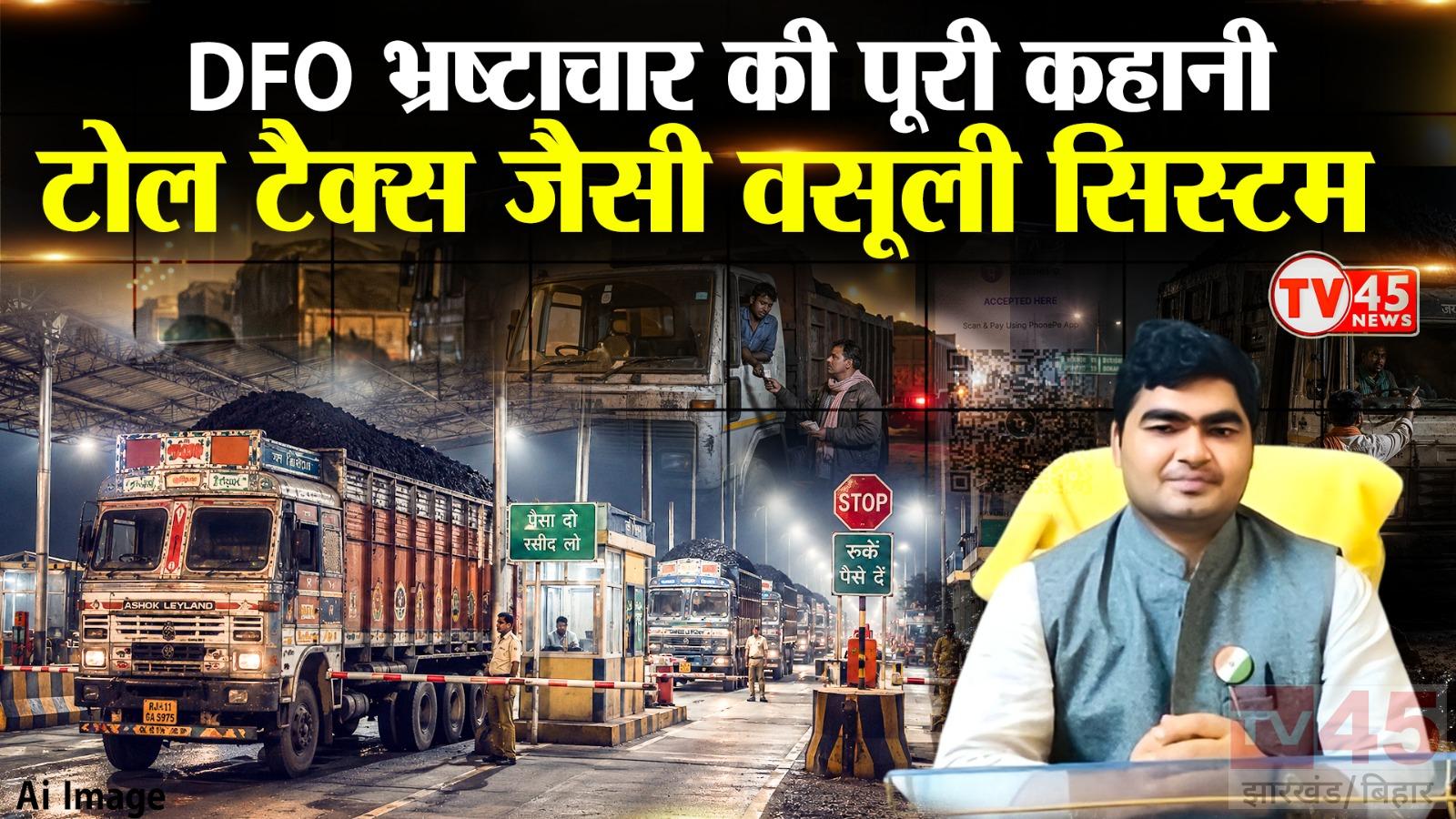 हजारीबग पश्चिम के डीएफओ मौन प्रकाश का जंगलराज, बना रखा है वसूली का पूरा इकोसिस्टम, टोल टैक्स की तरह करवाता है ऑनलाइन वसूली