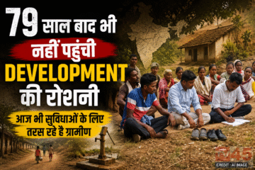 79 साल बाद भी नहीं पहुंची Development की रोशनी : आज भी सुविधाओं के लिए तरस रहे है ग्रामिण