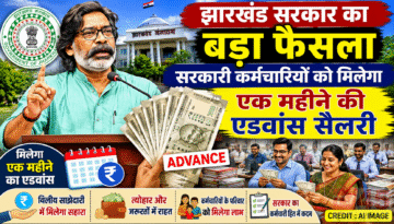 झारखंड सरकार ने लिया खास फैसला: सरकारी कर्मचारियों को मिलेगा एक महीने की एडवांस (advance) सैलरी