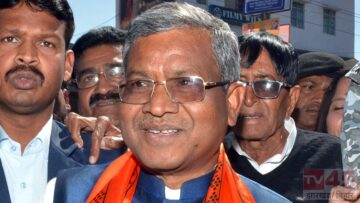 बाबूलाल मरांडी ने किया नर्सरी का उद्घाटन :वन विभाग के अन्य अधिकारी भी रहे शामिल