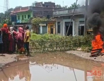 गोविंदपुर को परसुडीह से जोड़ने वाली मुख्य सड़क की हालत खराब: स्थानीय लोगों ने जताई नराजगी