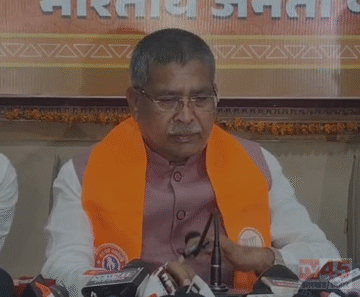 Rajya Sabha MP आदित्य साहू का प्रदेश कार्यालय में प्रेस कॉन्फ्रेंस : भाजपा कभी खरीद-फरोख्त की राजनीति नहीं करती