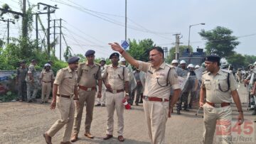 मुहर्रम पर्व (festival) को लेकर शहर में तैयारी तेज :डीसी आवास के पास किया मॉकड्रिल का आयोजन