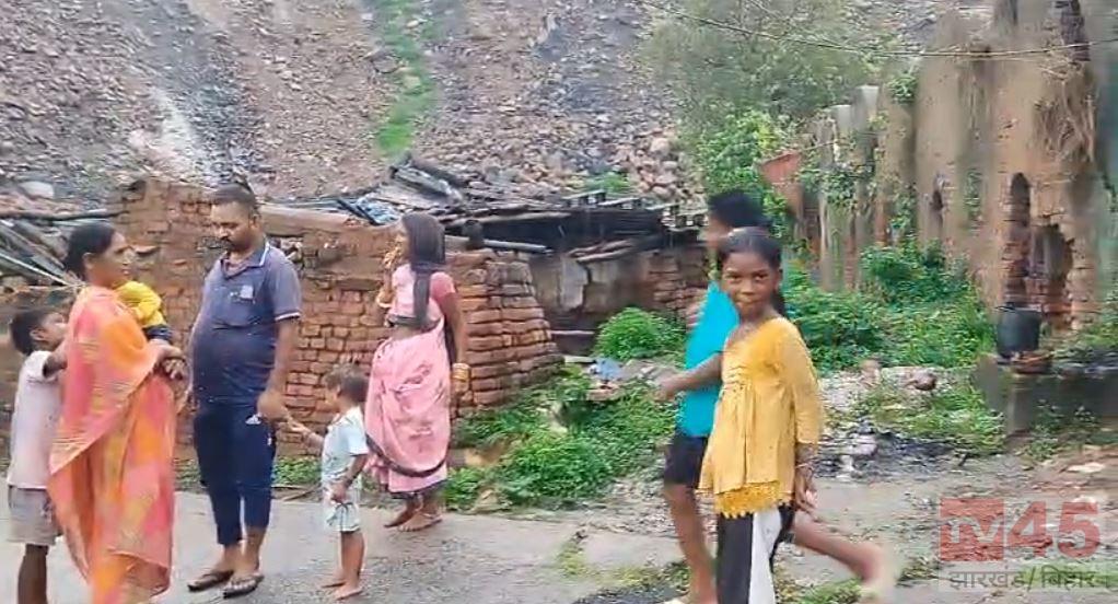 धनबाद में लगातार बारिश से बढ़ा भू-धंसान का खतरा, झरिया के अग्नि प्रभावित इलाकों में दहशत