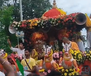 भगवान जगन्नाथ (Lord Jagannath) की भव्य शोभा रथ यात्र, आस्था के रंग में उठा पुरा शहर