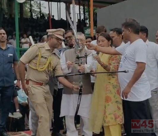 बोकारो: दूसरी एनटीपीसी राष्ट्रीय रैंकिंग तीरंदाजी टूर्नामेंट का राज्यपाल ने किया उद्धाटन