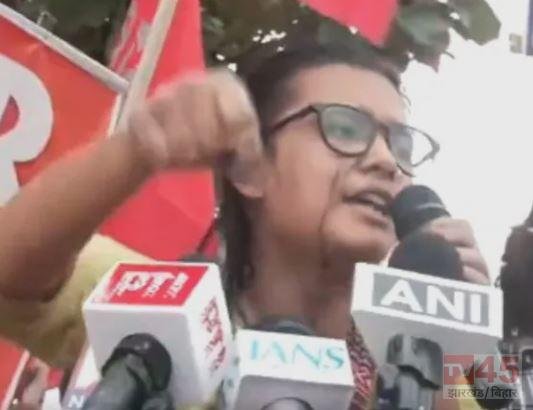 रांची में छात्र आंदोलन के बीच AISA के प्रदर्शन के दौरान स्याही कांड, 10 अगस्त के विधानसभा घेराव से पहले बढ़ा सियासी तापमान