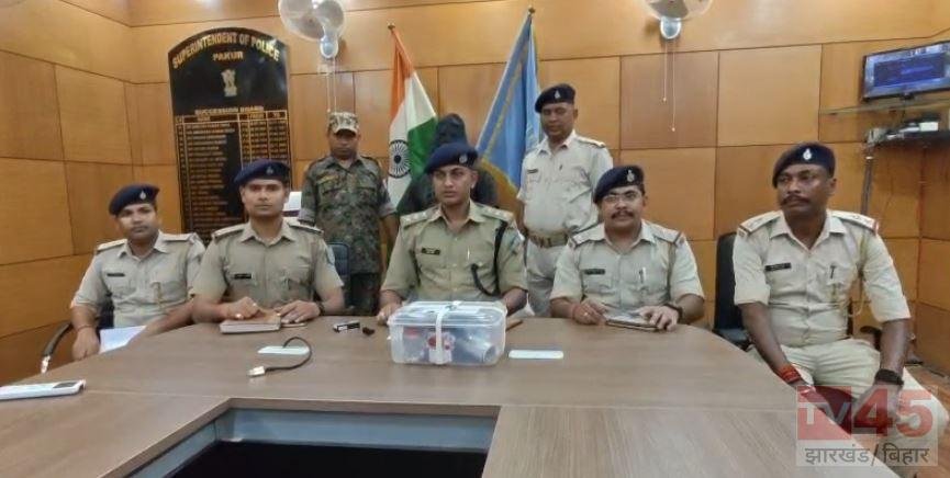 झारखंड के पाकुड़ में 30 ग्राम ब्राउन शुगर के साथ तस्कर गिरफ्तार