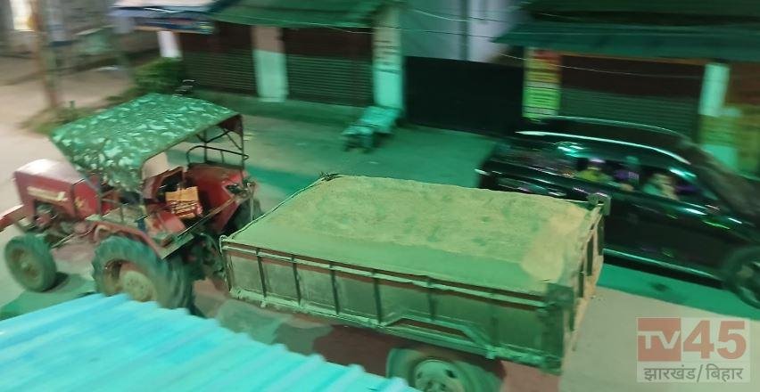 बोकारो में रात के अंधेरे में कथित अवैध बालू का खेल, कई थाना क्षेत्र ‘सेफ जोन’ होने के आरोप से उठे सवाल