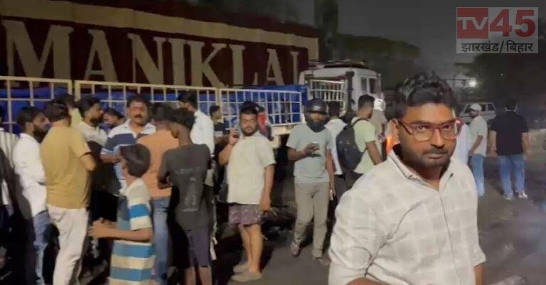 जमशेदपुर में देर रात दर्दनाक सड़क हादसा, बड़ी गाड़ी की चपेट में आने से बाइक सवार की मौत