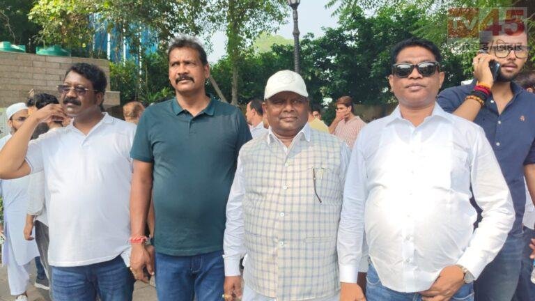दिल्ली के लोकतांत्रिक आंदोलन में शामिल हुए सोनाराम सिंकु, मताधिकार की रक्षा का उठाया मुद्दा