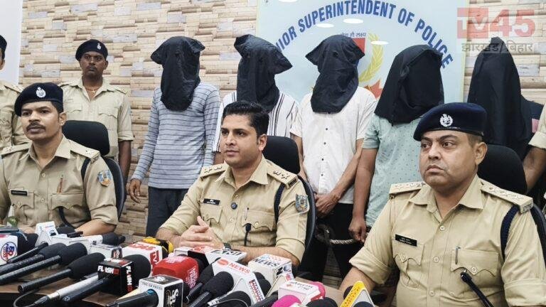 जमशेदपुर के परसुडीह में ब्राउन शुगर के साथ पांच युवक गिरफ्तार, 80 पुड़िया मादक पदार्थ बरामद